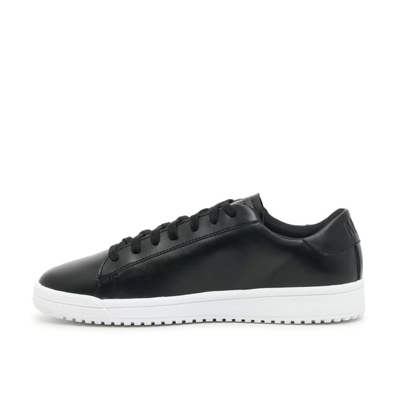 Alexander McQueen MCQ Tennis Sneaker Black Leather Size 40 EU / 10 US NIB - Picture 11 of 14